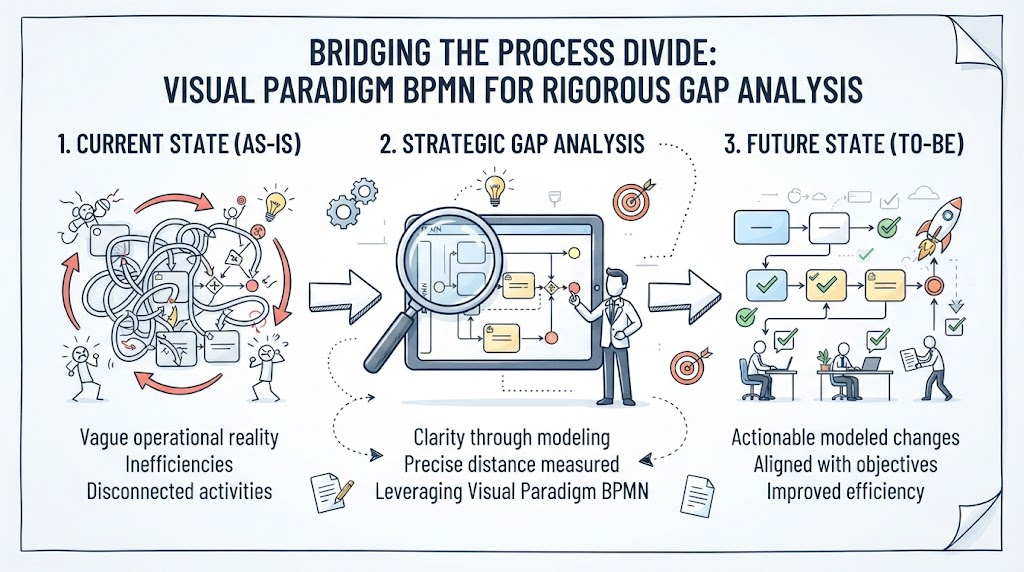 Bridging the Process Divide with Visual Paradigm BPMN